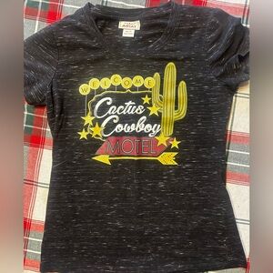 Ariat Black Cactus Cowboy Tee